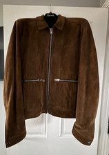 Rare The Kooples Soft Lambskin Leather Jacket Size Xl (more Like Large)
