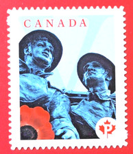 Canada Stamp 2342i   Lest We Forget  DIE CUT from QP MNH 2009