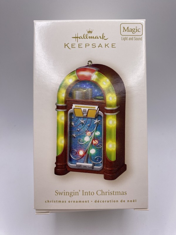Hallmark Keepsake 2008 JUKEBOX Swingin' Into Christmas Swinging Magic- NEW- READ