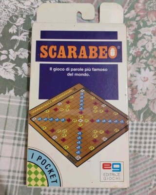 Scarabeo Pocket Brettspiel Vintage zB  