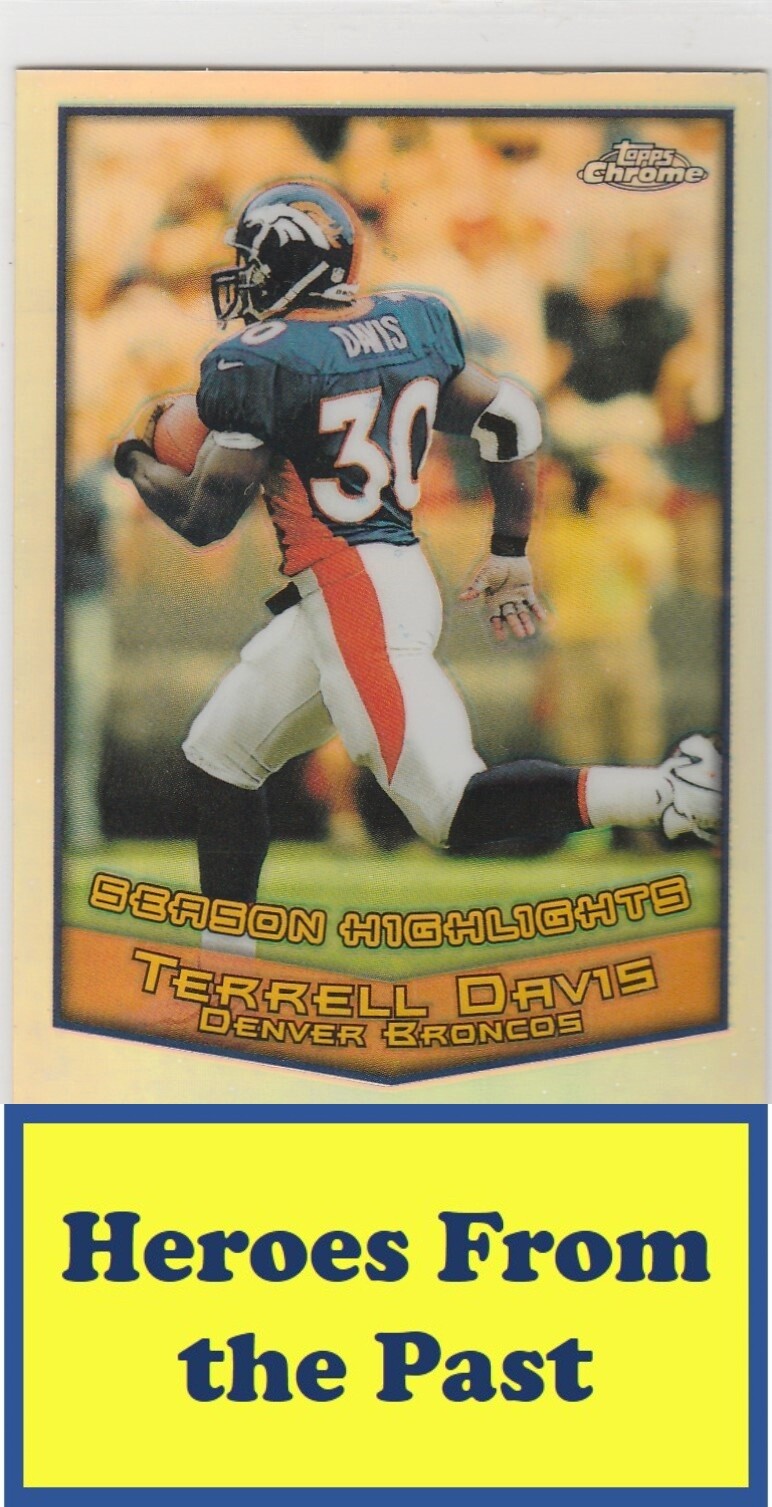 1999 Topps Chrome Refractors #129 Terrell Davis SH 053-E