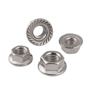 Fine Thread Flange Nut A2 Stainless Steel M8 M10 M12 Hexagon Hex Nuts