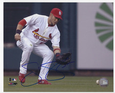 Skip Schumaker St. Louis Cardinals Signed Auto 8x10 Photo Autograph 