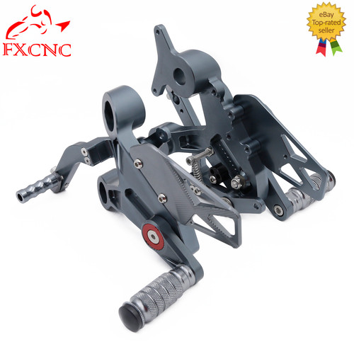 For CF Moto CFMOTO NK450 2023-2024 CNC Rearset Footrest Footpeg Pedals Rear Set - Imagen 12 de 17