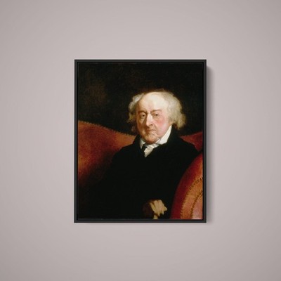 Gilbert Stuart - John Adams - Art Print on Paper or Canvas