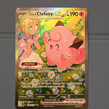 The Pokémon Company Lillie's Clefairy ex 184/159 SV09 SIR Holo English