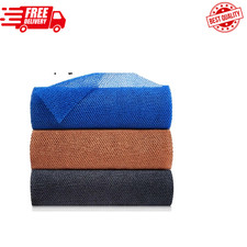 3 Pieces African Exfoliating Net African Bath Sponge Scrubbing Rag Net African..