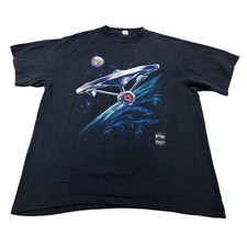 Vintage 1991 Star Trek 25th Anniversary USS Enterprise T-Shirt XL Single Stitch