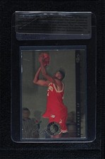 BAS 1993 Classic Images Sudden Impact Vin Baker #SI2 Beckett Auth Sticker 3c7