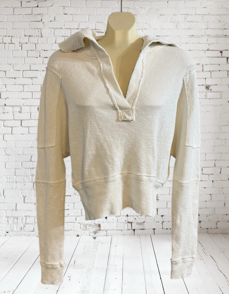 Free People We the Free Not So Ordinary 松弛套衫上衣,尺寸 Xs,超大 — 第 4/4 张图片