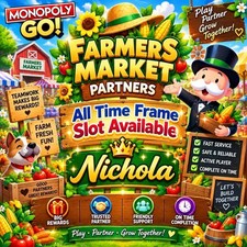 FARMERS MARKET PARTNERS Event MonoPoly_Go All...