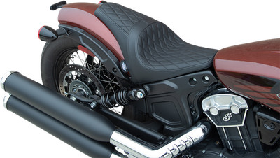 Drag Specialties Fits 3/4 Solo Seat For 2018-2022 Scout Bobber - Black Diamond