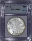 1904-O Morgan Dollar S$1 ICG MS64+