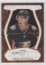 2023-24 Upper Deck Artifacts Rookies Wood Drew Helleson #196 00em