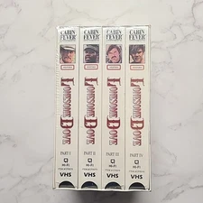 Lonesome Dove Collector's Edition 4 VHS Video Tape VCR Box Set NEW SEALED!