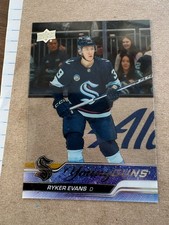 2023-24 Upper Deck Extended Series - Young Guns Ryker Evans #726 Clear Cut (RC)