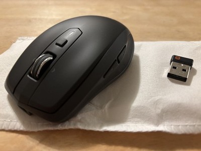 Logitech MX Anywhere 2S Wireless Mouse + Logitech Unifying receiver
