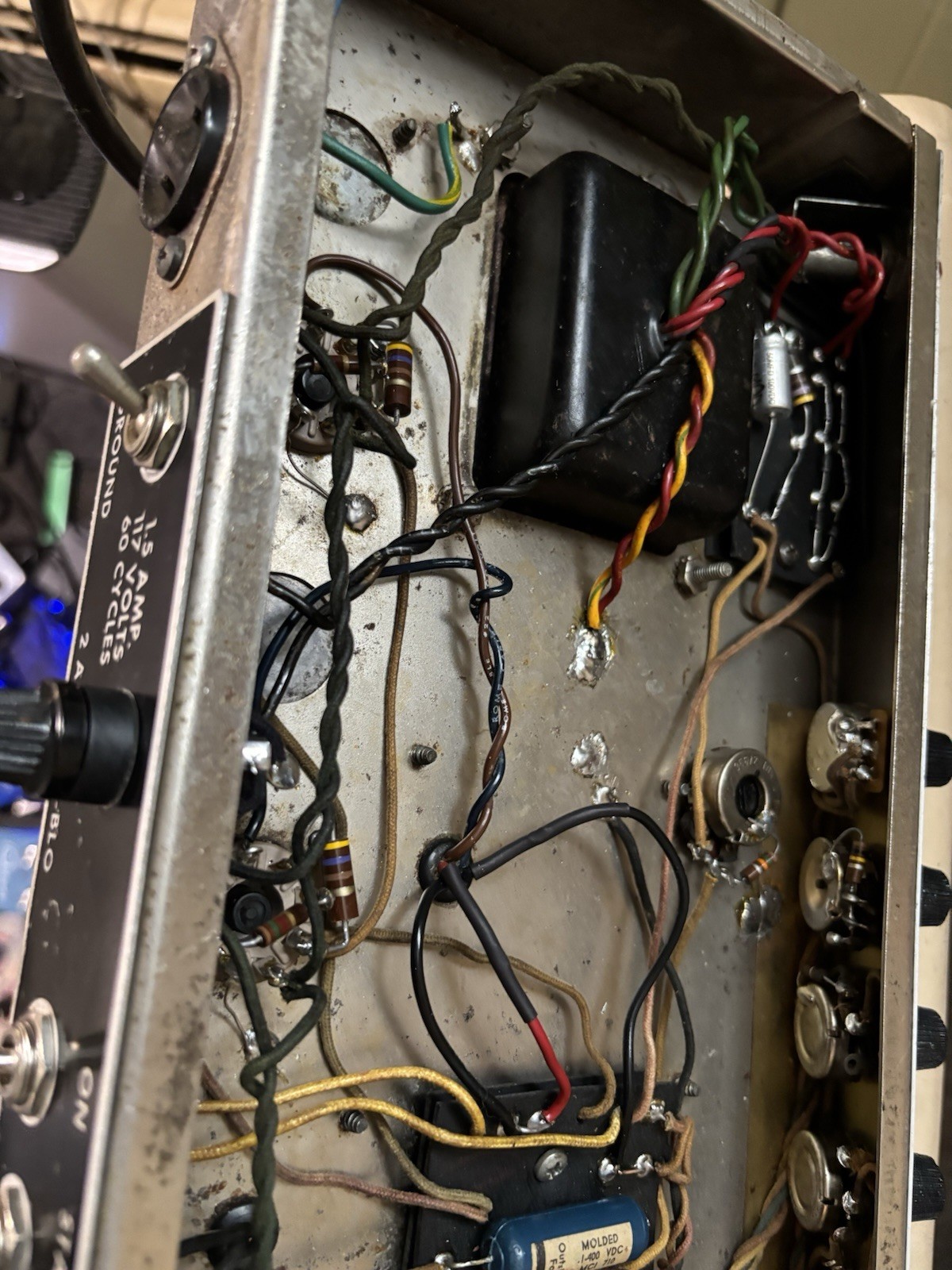 1964 Fender Concert Amplifier Chassis 