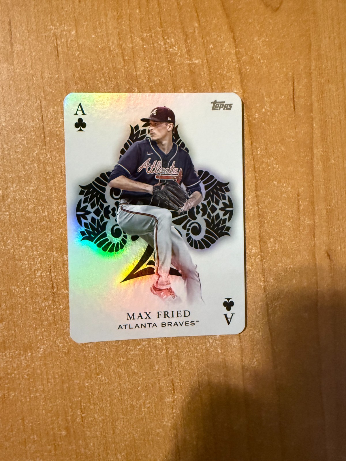 2023 Topps Series 1 - Max Fried - #AA-20 All Aces Die-Cut Insert BRAVES