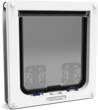 Gattaiola Con Chiusura a 4 Vie per Gatti Grandi E Cani Di Piccola Taglia, Facile