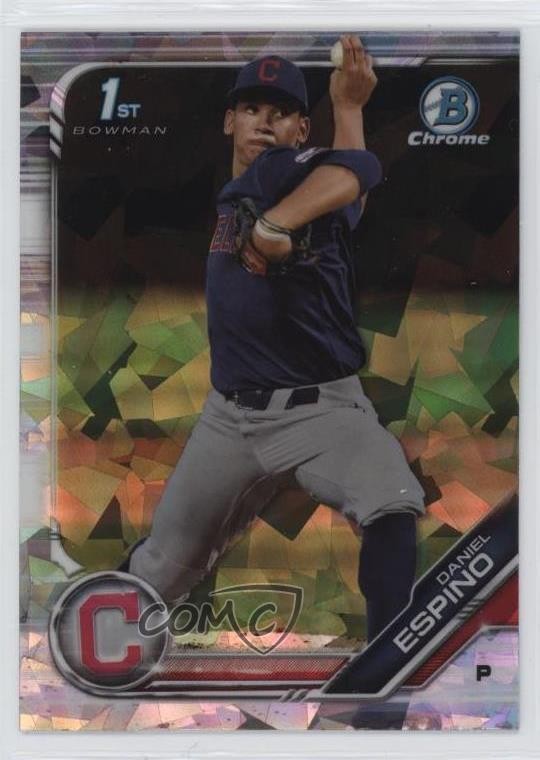 2019 Bowman Chrome Draft Sapphire Edition Daniel Espino #BDC-27 03ou