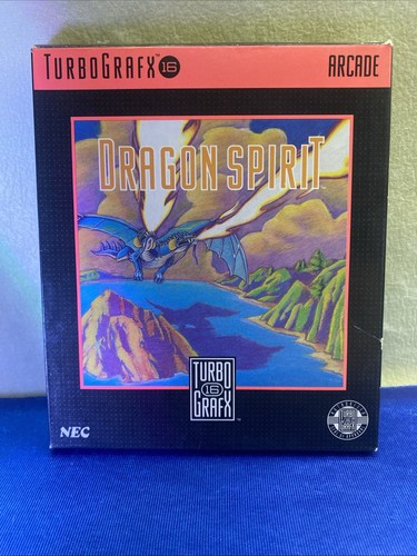 JUEGO TURBOGRAFX 16 PC ENGINE DRAGON SPIRIT COMPLETO CAJA - Imagen 6 de 11