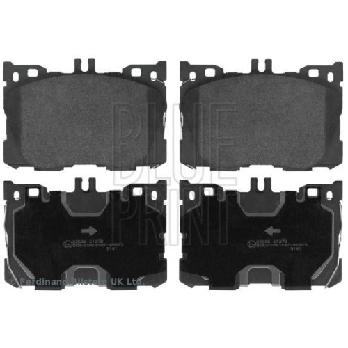 Plaquettes de frein Blue Print ADU174241 essieu avant en ceramique durable