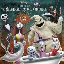 2025 Disney The Nightmare Before Christmas Wall Calendar