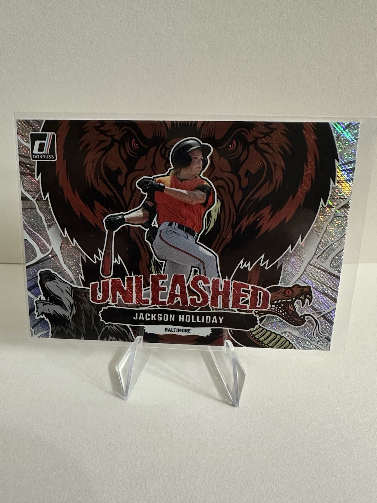 2023 Panini Donruss - Unleashed Jackson Holliday #U14 Rapture (RC)