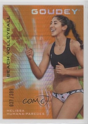 2021 Goodwin Champions Goudey Platinum Orange Prism Melissa Humana-Paredes 0b3