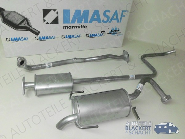 Imasaf Auspuffanlage Ab Kat für Micra (K11) 16V 1.0I + 1.4I 2000-2003-image