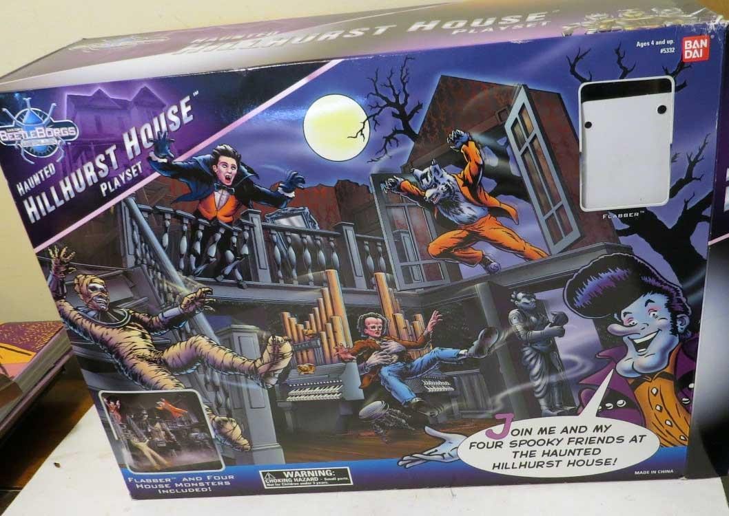 1996 Bandai Beetleborgs Haunted Hillhurst House Playset | eBay