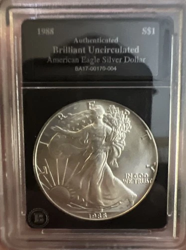 1988 Uncirculated American Silver Dollar