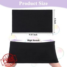 6pc Wide Headbands for Women Boho Stretch Fashion Workout Hairband