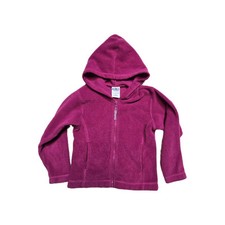 Vintage Oshkosh B'gosh Girls Fleece Jacket 6 X Pink