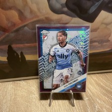 Topps 2025 Chrome MLS Idan Toklomati Pitch Prodigies Rookie #199 Charlotte FC