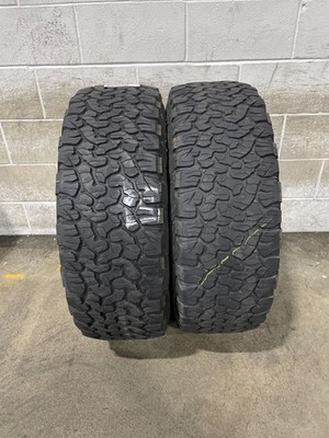 2x LT285/70R17 BFGoodrich All Terrain TA KO2  8-9/32 116 Q Used Tires 2857017