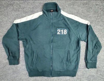 SQUID CRAFT スタジアムジャケット（THIRTY FOUR） Musinsa X Netflix Squid Game Player 218 Tracksuit Track Jacket