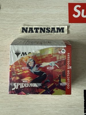 Magic: the Gathering Spider-Man Collector Booster Box! Factory-Sealed! 12 Packs!