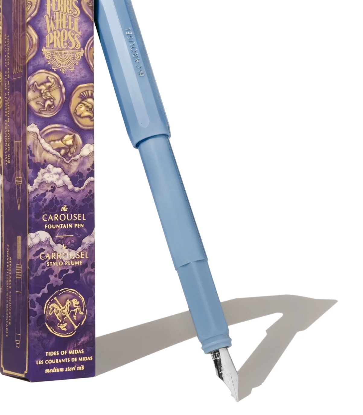 Ferris Wheel Press FWP Carousel Fountain Pen-NIB-Choose Style-Nib