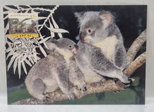 1994 Australia Post PC 1st Day Issue KOALA  MOTHER WITH JOEY Nature of Australia