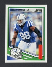 2025 Panini Score Football NFL Base Cards #271 Robert Mathis Colts