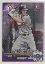 2017 Bowman Draft Purple 233/250 Tristen Lutz #BD-164 0i21