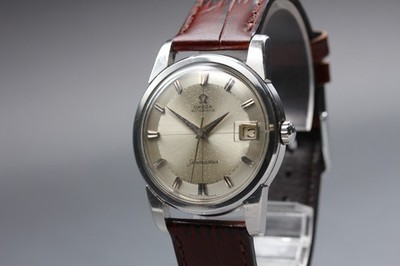 Vintage 1962 OMEGA Seamaster 14762 Automatic Cal.562 Silver Dial Date 34mm Men's