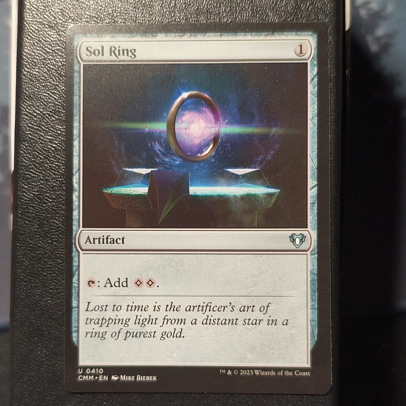 Magic: The Gathering Sol Ring Commander Masters 410 Artifact Uncommon 2023