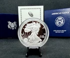 2011-W Proof American Silver Eagle with OGP & COA! 1 Oz .999 Silver!