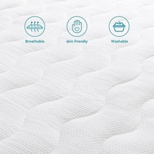 Mattress Topper 4cm Extra Thick Deep Memory foam King Bed Topper 160 x 190cm