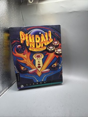 Pinball for Windows (1993 Dynamix) Complete - 3.5'' Floppy Disk PC Game Free Ship