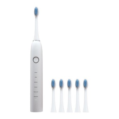 Electric Toothbrush Adults | 5 Modes | 4 Brush Heads Rechargeable | Long Battery