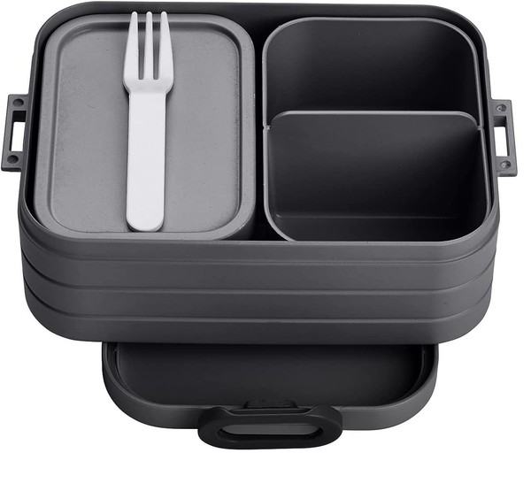 Mepal Lunchbox Take A Break Midi Brotdose Mit FäChern 900Ml Nordic Black-image